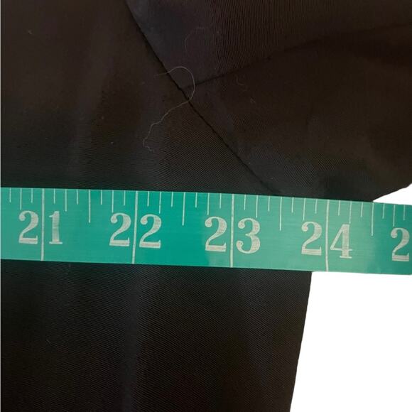 Eileen Fisher Blazer Womens Large Business Oversized Two Buttoned Jacket Black - Picture 13 of 13